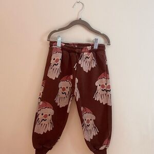 Zara Santa Sweatpants Size 4-5Y